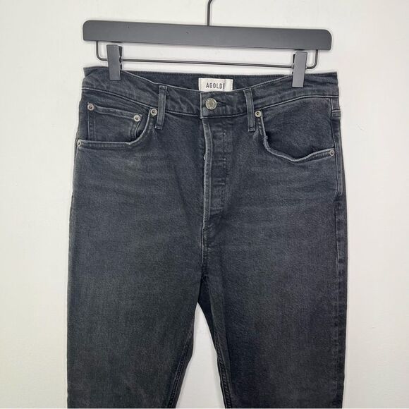 Agolde Riley High Rise Straight Crop 29 - Picture 6 of 8